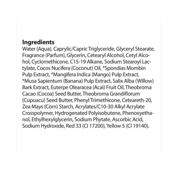 New! Nutrius Brazilian Body Butter Cream Berry Bliss , 6 FL OZ - Picture 3 of 5